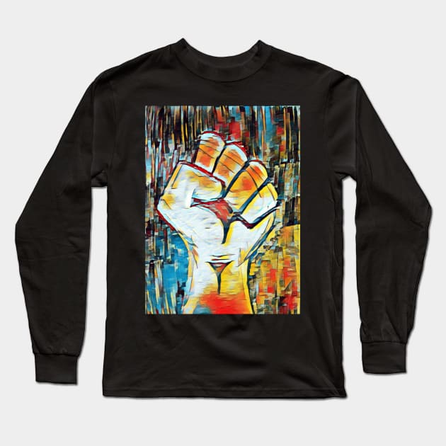 Standing in Solidarity Long Sleeve T-Shirt by Mishi